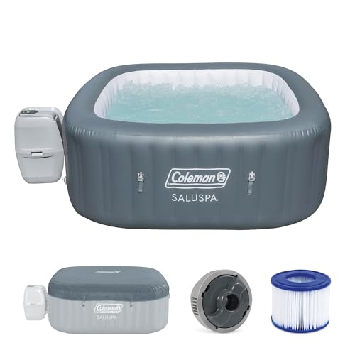 Coleman Hawaii Energy-Efficient AirJet Inflatable Hot Tub 4-6 Person with App-Control