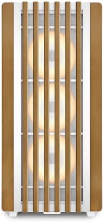 SHARKOON KASA MID TOWER PSUSUZ 4XFAN REBEL C70G RGB WHITE - Görsel 3