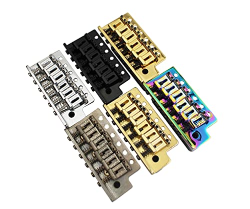 Guyker Selas de aço dobradas vintage Tremolo Bridge compatíveis com guitarra elétrica Start ST (GK-1