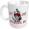 Coffee Cup Funny Live Life Anchors Up Mug Tea Mug Mug Cup Funny