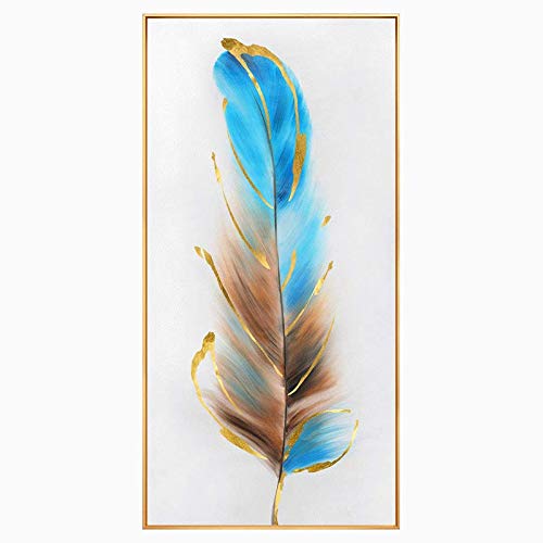 Broderie diamant complet strass brillants 50x120cm kit peinture diamant plumes