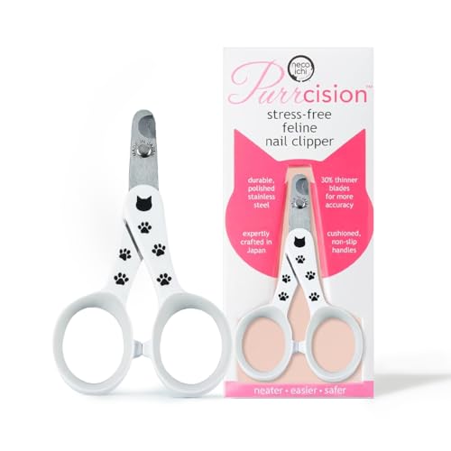 Necoichi Purrcision Feline Nail Clipper | Lever Principle Cat Nail Clipper | Butter-Smooth Cuts |...