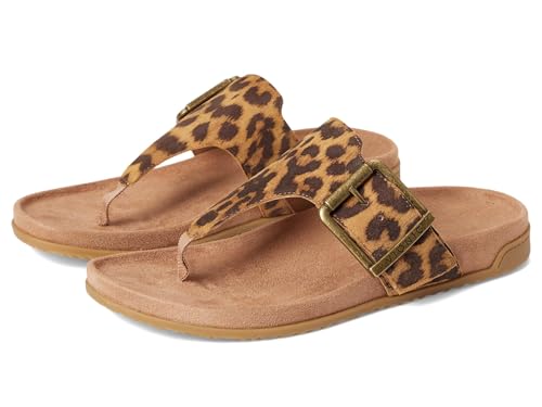 VIONIC, Women, Emma Thong Sandals, Leopard Suede, 8,...
