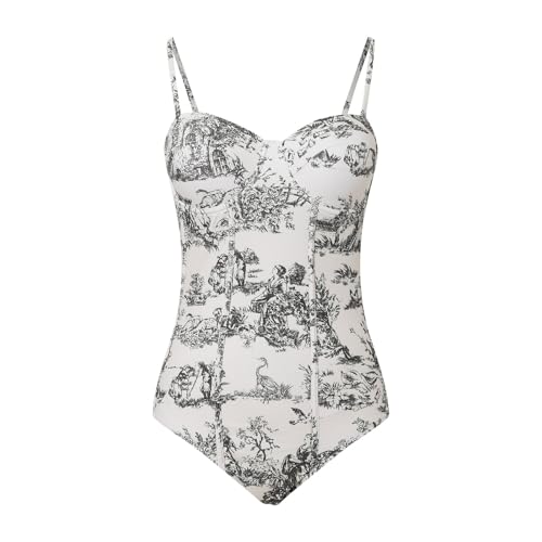 Monokini para mujer para estilizar silueta con falda larga de playa 2