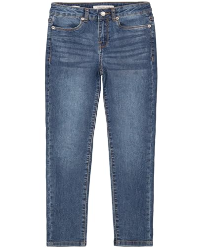 Calvin Klein Girls' Stretch Denim Jeans, Full-length Skinny Fit Pants With Pockets, Authentic,