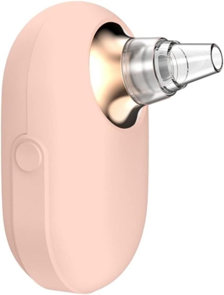 Aspiratore for pori rimuovi punti neri - Dispositivo elettrico for la pulizia dei pori for la pulizia profonda della pelle del viso - 3 ventose regolabili, 5 diverse sonde sostitutive, ricarica