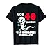 Herren Vor 40 Jahren war ich mal der Schnellste 40. Geburtstag Mann T-Shirt