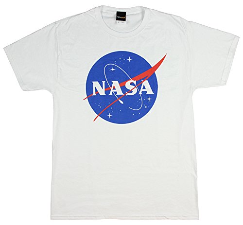 Fifth Sun NASA Logo Adult T-Shirt - White