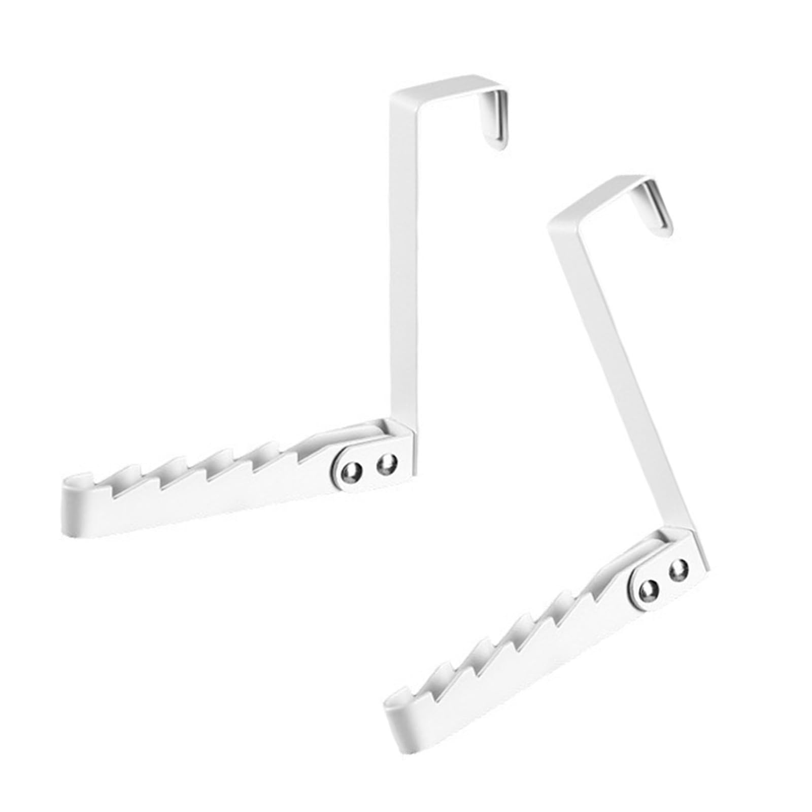 Xjdzineq Bathroom Door Hook with Strong Load Capacity Foldable Decorative Clothes Coat Hanger Mounted Towel Organizers Space Saving Metal Hook Organizers