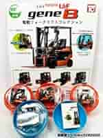 Amazon | 1/64 TOYOTA L&F gene B 電動フォークリフト