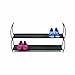Umbra 318125-040 Imelda Stackable Shoe Rack, Black