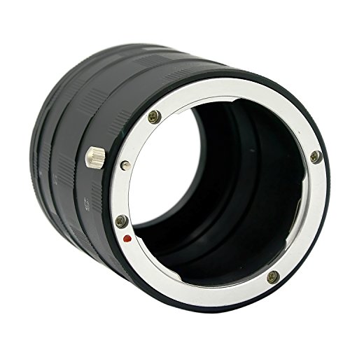 Gosear Conjunto Tubo de Extensión Macro 3-anillo para Primeros Planos Extremos para Nikon DSLR Nikon D1 D2 D3 D100 D200 D300 D300s D700 D800 D800E D3000 D5000 D5100 D7000