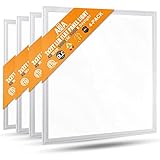 AIJIA 2x2FT LED Flat Panel Light - 40W Dimmable 0-10V,4000LM,5000K Daylight Drop Ceiling...