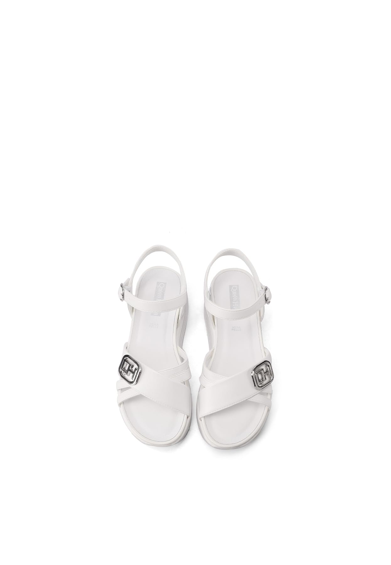 QUEEN HELENA Sandali Platform a Fascia Incrociata Casual Donna X32-221