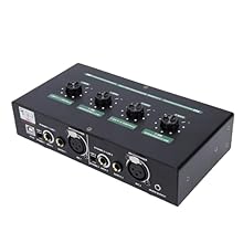 Excellent Sound Amplification: Provides 50dB gain with Phantoms power, ensuring wonderful and lossless sound amplification for an exceptional sound experience. Advanced Signal Isolation: Utilizes power boosting and isolation technology to prevent gro...