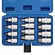 CASOMAN 12PCS 1/2 Dr. Impact Hex Bit Socket Set, Metric, H5-H22 Allen Key Socket Set, for Torque Wrench, Ratchet Wrench, CR-V