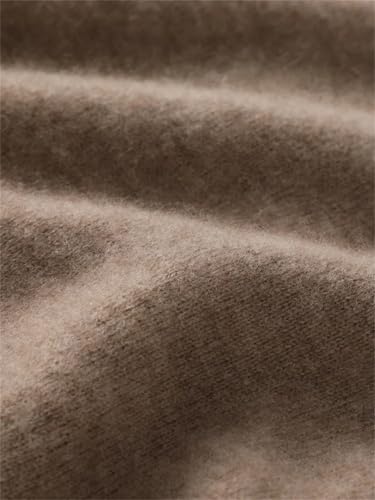 Men Merino Wool Sweater Fall Winter Crew Neck Pullover Soft Warm Relax Fit Knit Tops4