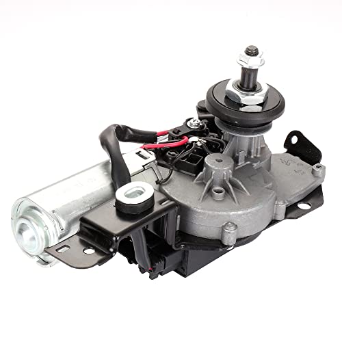 Image of SCITOO Windshield Wiper Motor Fits For 2006-2010 for Ford Explorer, Replacement OE# 40-2062,WPM2062,PPWPM2062,W-2062,7L2Z17508AA,AA1402062, 8 - Pin, Rear Side | Direct fit for 2006-2010 For Ford For Explorer|Replaces OE 40-2062|WPM2062|PPWPM2062|8 Pins|Fit for Rear Wiper Motor