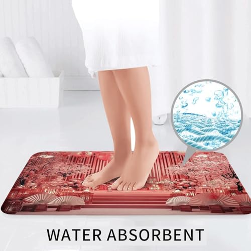 Alfombrilla de baño de microfibra para evitar suelos mojados 7