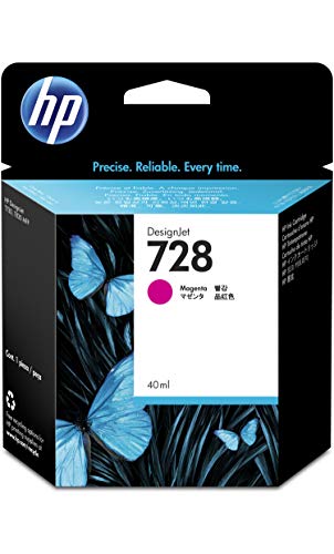HP 728 cartouche d'encre DesignJet magenta 40 ml
