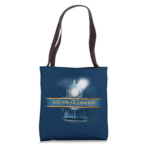 The Polar Express Train Logo Tote Bag
