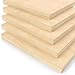 ARTEZA Wood Canvas Boards, 8 x 10 Inches, Pack of 5, Birch Wood, Wooden Panels for Acrylic and Oil Painting, Wood Burning, Crafting