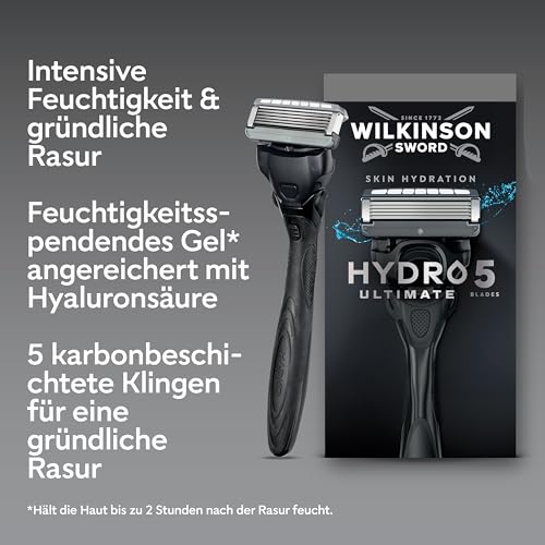 Wilkinson Sword Hydro 5 Ultimate Rasierer-Ersatzklingen, 8er-Pack – Ansicht 2