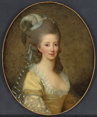 Pintura al óleo clásica sobre lienzo de Vigée Lebrun para transformar salones vacíos