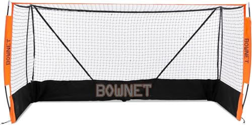 Bownet Youth Field Hockey Goal, Portable Hockey Net with Carrying Bag (4' x 8')