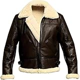 Materiale delle giacche in ecopelle in ecopelle maschile: la giacca in pelle da moto da uomo è realizzata in pelle estremamente resistente di alta qualità, con fodera morbida, antivento e calda, leggera e resistente;morbido da indossare e comodo.