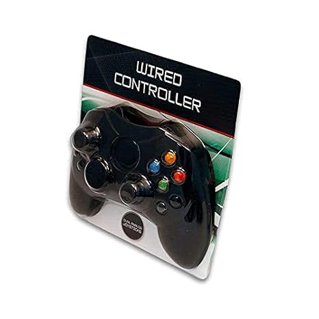 وحدة تحكم سلكية Xbox الأصلية S - أسود
