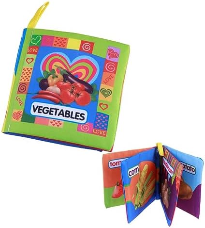 Alasum Educational Toy Education Toys Early Learning Baby Cloth Books Cloth Book for Baby Infant Learning