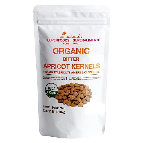 Bitter Apricot Kernels Organic Raw Turkey