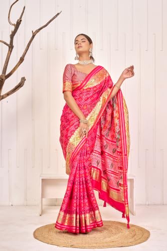 Vedresa patola silk saree – image 2
