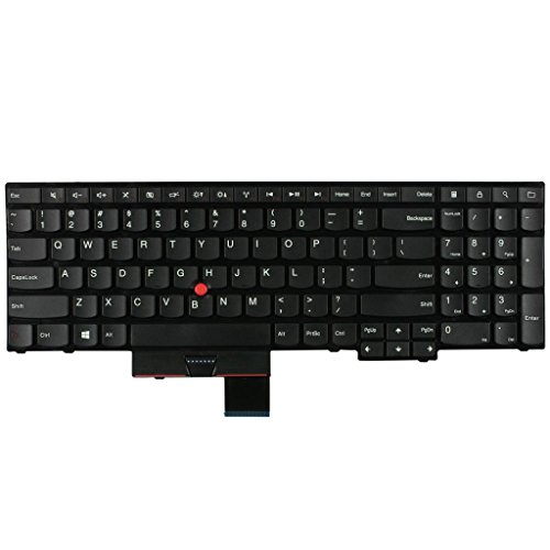 ACOMPATIBLE Replacement Keyboard for E530 E530C E535 E545 Black US Layout 15.6 inch with The Number Keys