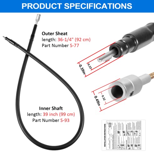 Evita vibraciones en tu motor Foredom con el eje interior S-93 y funda S-77 de repuesto 7