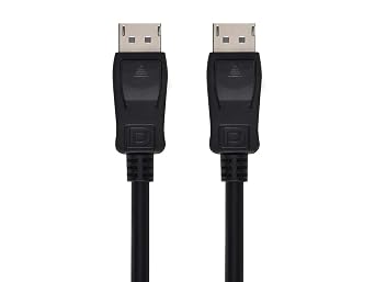 Monoprice 8K DisplayPort 2.0 Cable - 80.0Gbps, 16K Resolution, Supports NVIDIA GSync AMD FreeSync, 10 Feet, Black