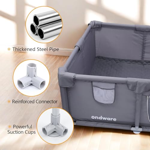 Caja de parto para perros segura con collares de identificación 4