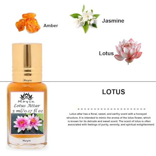 Image of Mayin Lotus Attar For Men & Women (5ml)