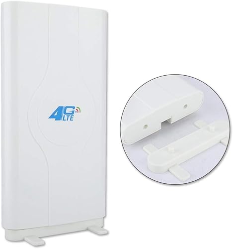 Miniatura 5 de 4G LTE TS9 CRC9 SMA 88DBi 800MHz a 2600MHz Antena de panel de alta ganancia, antena dual Mimo con montaje en pared de cable de 6.6x6.6 ft