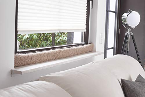 K. & N. Schurwolle 551 Schurwoll-Zugluftstopper für Fenster 150...