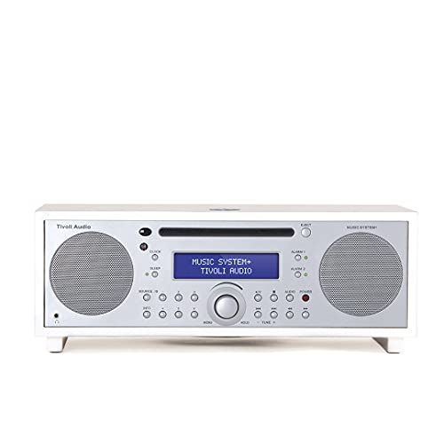 Tivoli Audio Music System+ All-in-One Hi-Fi-System mit DAB+, CD und Bluetooth weiß