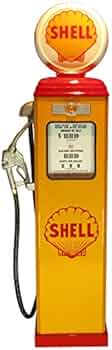 Amazon.co.jp: 1950年代のガスポンプ SHELL（シェル）ライト付き