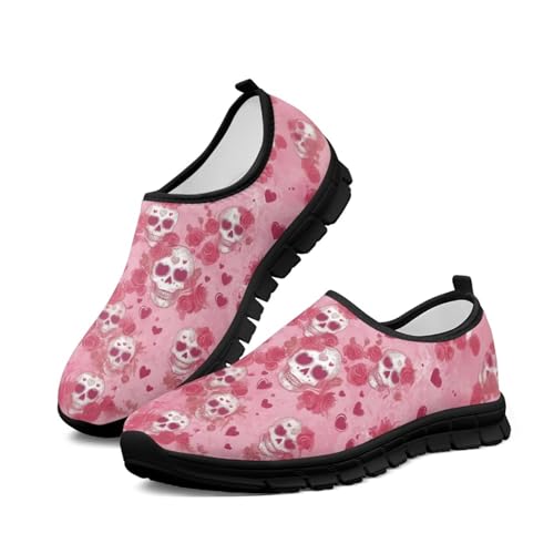 Image of Women's Loafers Slip On Slip Shoe Casual Walking Shoes Non Slip Work Shoes Mesh Athletic Sneakers