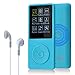 Produktbild COVVY 8GB Tragbare MP3 Musik Player, Support bis zu 64GB SD Speicherkarte, Lossless Sound HiFi MP3 Player, Music/Video/Sprachaufnahme/FM Radio/E-Book Reader/Fotobetrachter(8G, Hellblau)