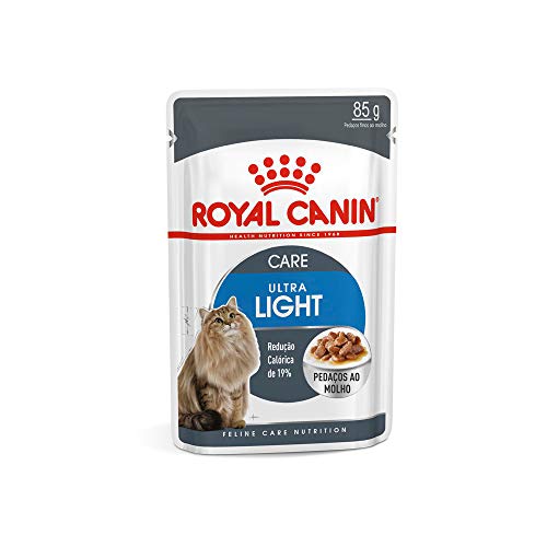 Ração Úmida Royal Canin Sachê Ultra Light - Gatos Adultos - 85g Royal Canin para Todas Todos os tama