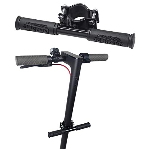 Guidon de Enfant Scooter Électrique,Guidons pour Scooter Électrique Accoudoir de sécurité réglable et Antidérapant Poignée de sécurité en Acier Inoxydable pour xiaomi Mijia M365 (Noir) - Image 7