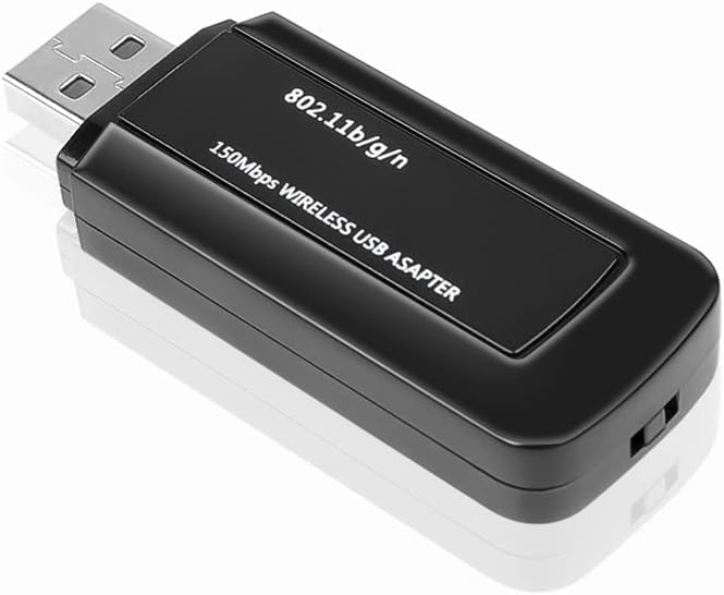 150Mbps Mini USB2.0 Adapter Network Card 2.4GHz PC Desktop Laptop