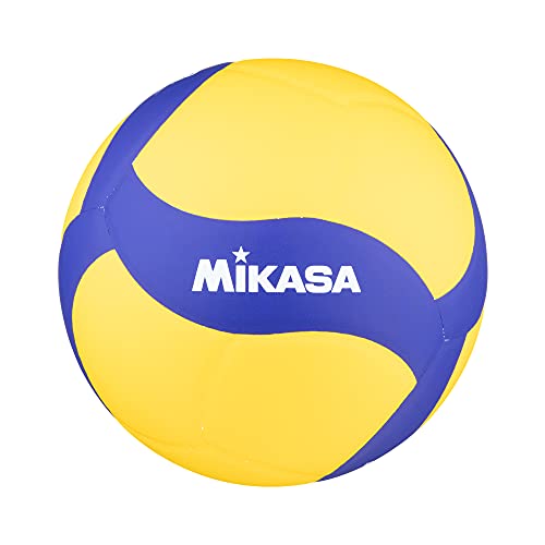 MIKASA VT500W - Pallone da pallavolo, Unisex, per Adulti, Blu, 5
