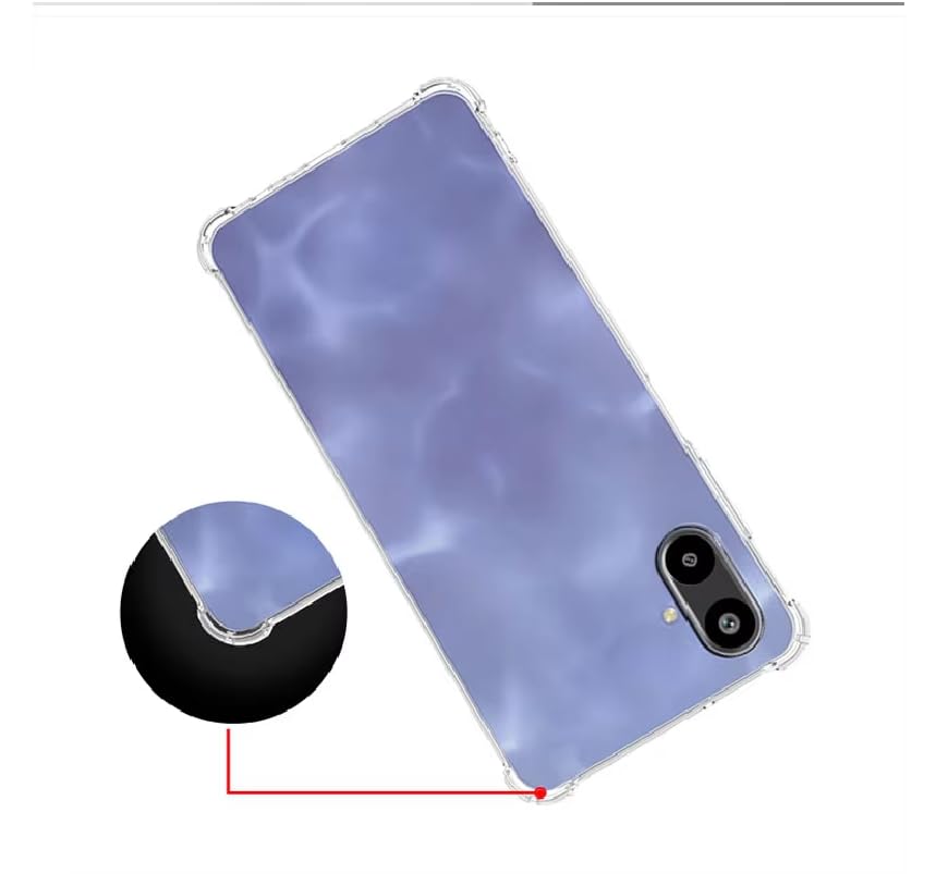 Image of Compatible for [ Samsung Galaxy M06 ] Bumper Back Case Cover for [ Samsung M06 ] - Transparent